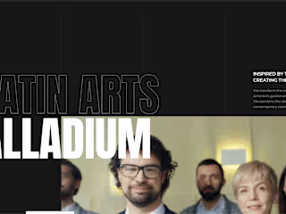 Multi-Page Palladium Latin Art Web Ecosystem Development