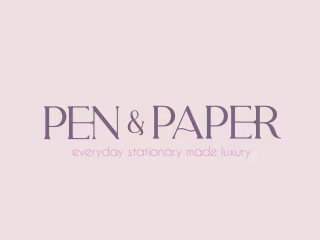 Pen & Paper Luxury Stationery Brand Identity on Behance
