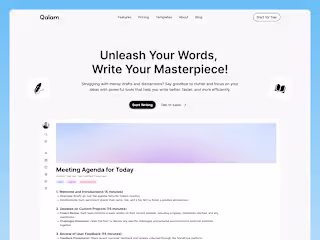 Qalam - Multi-page Framer Website