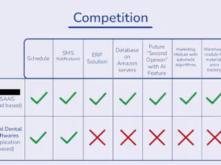 Pitch Deck- Competition Slide