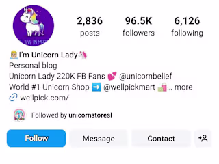 Marketing for unicorn themed e-commerce store