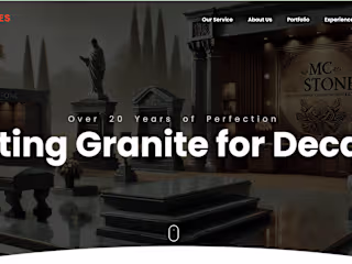 Responsive Website for a Granite Carving Masterpiece"