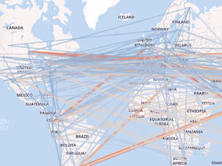 Flights Data Visualization in Power BI Integrated with SQL