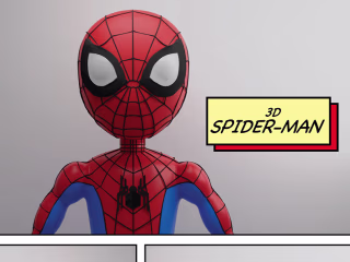 3D Modeled Spider-Man :: Behance
