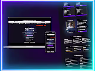NinjaTrader 8 - Brand Website