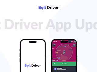 Proposed update on the bolt drivers app (UI/UX DESIGN) 
