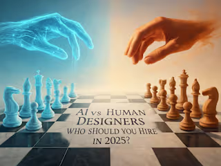 AI vs. Human Designers: Who Should You Hire in 2025?
