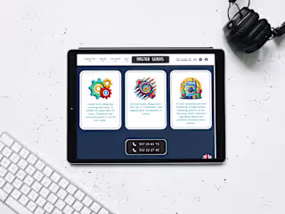 Dynamic Landing Page, Web Design, Logo Design
