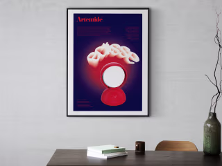 Eclisse Lamp Vintage Poster