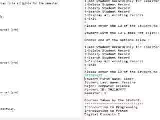 System Course Managment