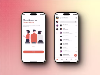 Chatting App - Work Place Collaboration Concept App

