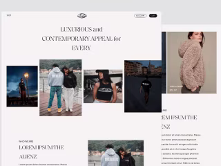 User-Centered Website for a Street Style Clothing Brand Using Fi