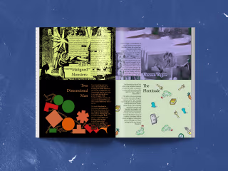 MERAKI Magazine spreads (Spectrum Edition) on Behance