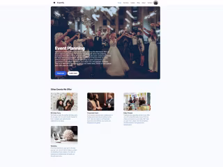 Eventify - Beautiful Event Planning Website