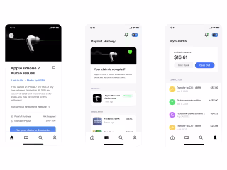 Mobile app for legal tech start-up
