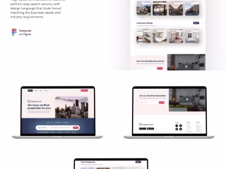 Landing page design