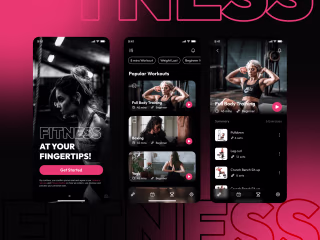 Fitness App Design Concept