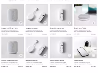Minimalistic e-commerce website (Product to checkout flow) 