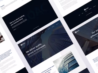 UI Design for website