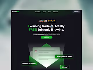 The Optionlab Website Redesign