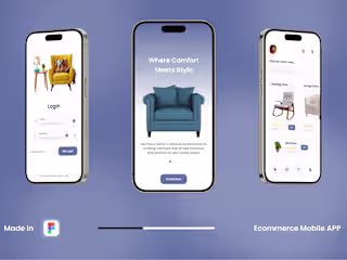 Ecommerce Mobile App UI