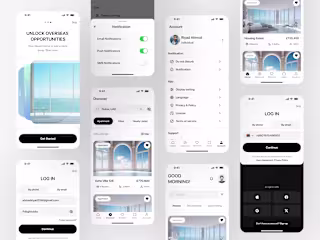 Best Real Estate Mobile App - UI Design 2025