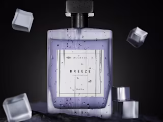 3D Perfume Bottle - Advertisement Project