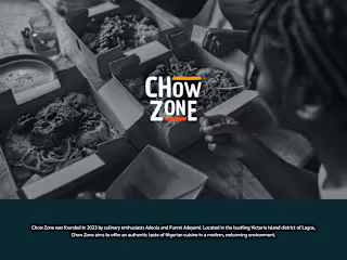 Chow Zone Branding (Behance)