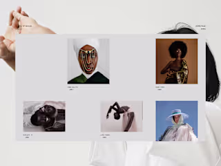 Oluya - Portfoilo Web design and Art Direction Concept