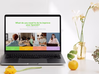 Brand identity redesign and web dev for La Pera ELE on Behance