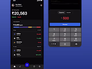 Finance Tracker - Mobile Design