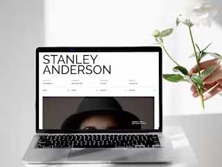 Stanley Anderson: A Photographer Portfolio Website (Template)
