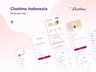 Redesign Chatime Indonesia App