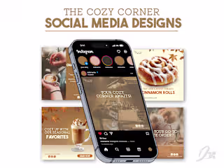 Café Social Media Design