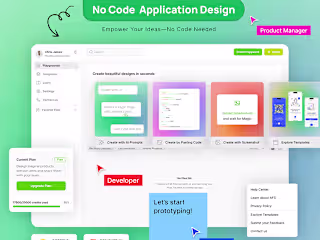 Empower your ideas with No Code Application Design 