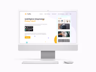 Raffle App • Landing Page