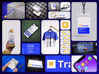 Travel Agency Brand identity Design - Visual identity