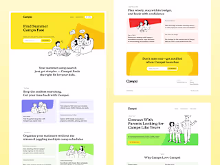 Campsi - Multi-Page Website Design and Development
