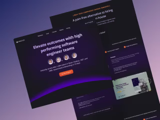 Digital Agency Landing Page Exploration