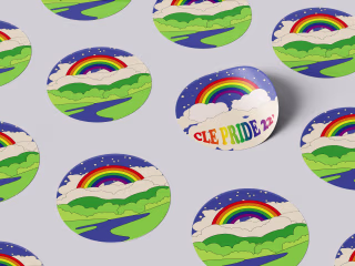 Duck Island - Sticker & Flyer