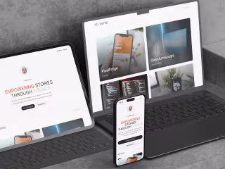  Portfolio Framer website with CMS 