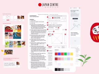 Japan Centre | An authentically Japanese redesign
