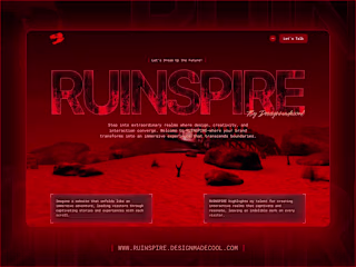 Ruinspire - 3D immersive experince | Peachweb