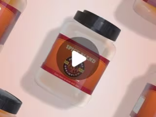 A spice blend tub mock-up for Hot N Juicy Shrimp Ldn