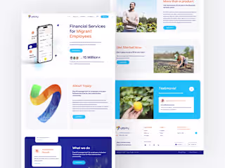 Yepsy Landing Page Design
