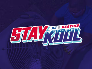 Stay Kool AC and Heating Logo Design