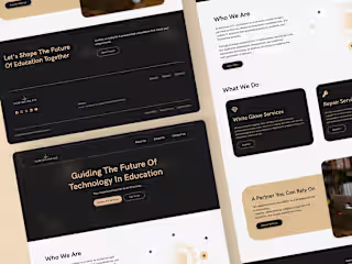 Website design for an IT company