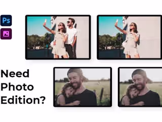 I will do professional photo edition remove person objects