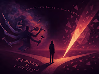 Expand or Focus? Adding New Skills vs. Doubling Down on Your Niche