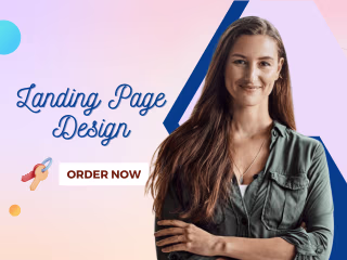 I will design a one page website for your business